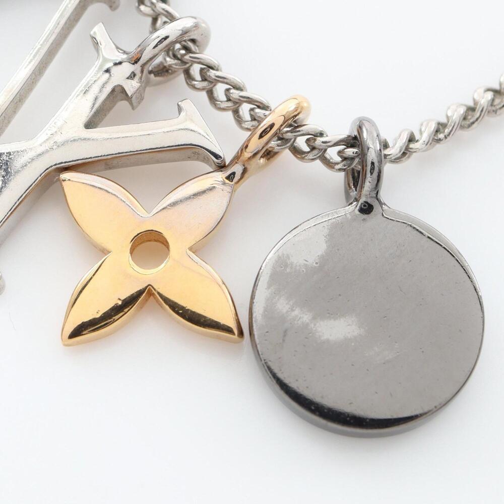 LOUIS VUITTON Gold Necklace - Picture 8 of 9